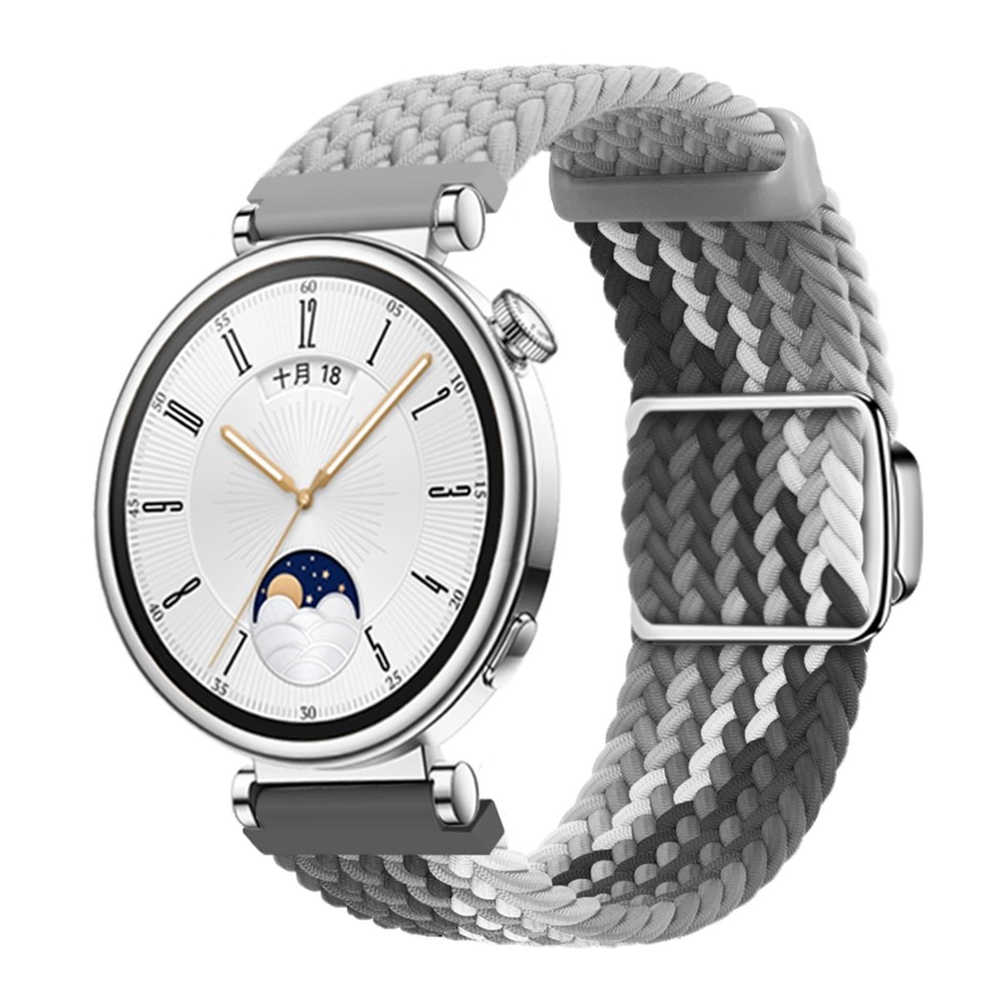 Universal 18mm EIDERWOOD Woven Urrem - Grå