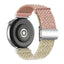 Universal 18mm EIDERWOOD Woven Urrem - Konfetti Lyserød / Beige