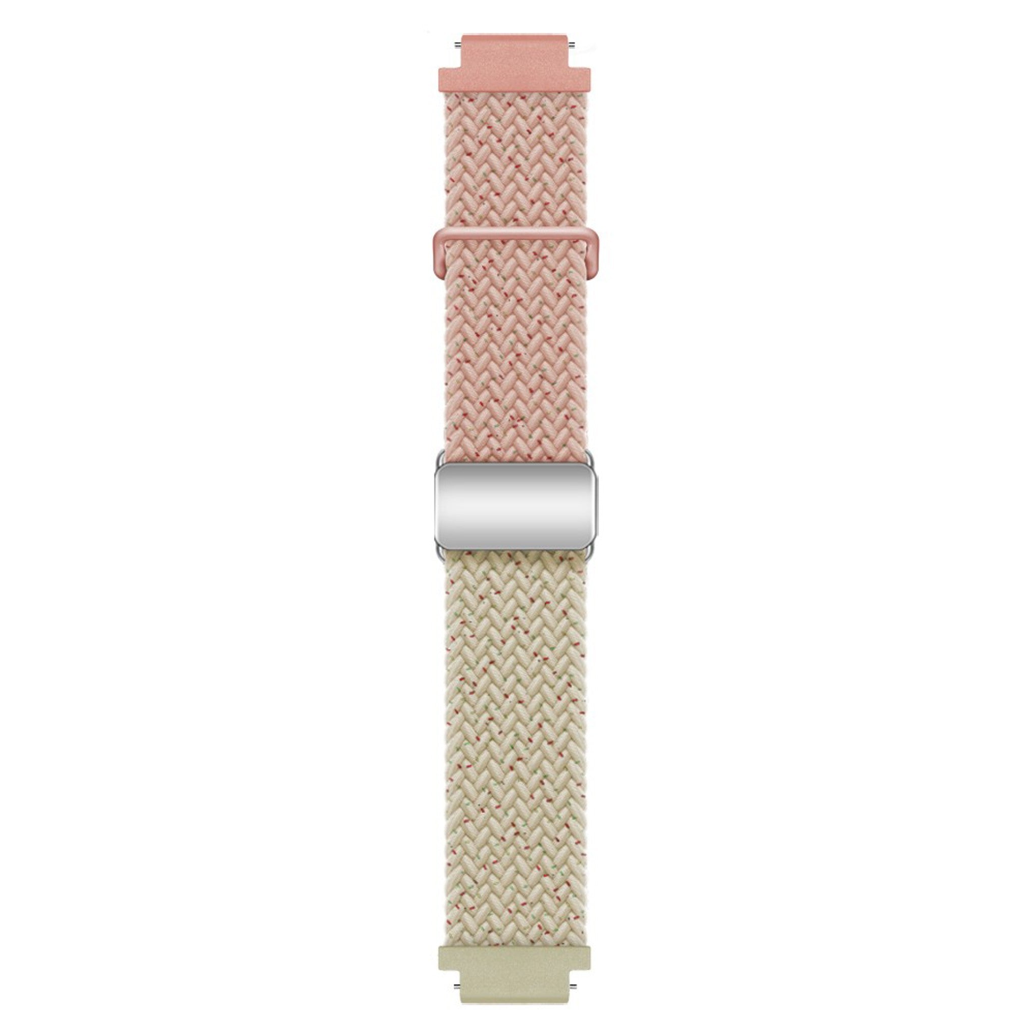 Universal 18mm EIDERWOOD Woven Urrem - Konfetti Lyserød / Beige