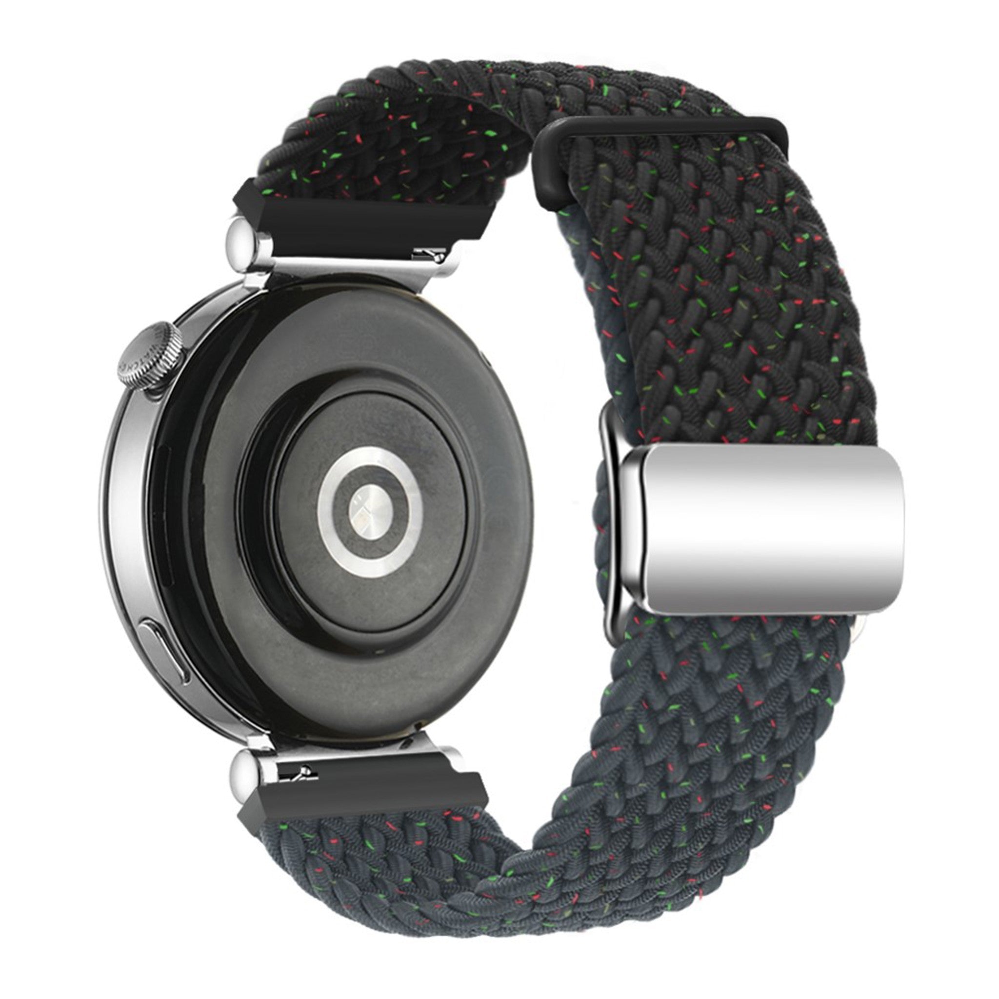Universal 18mm EIDERWOOD Woven Urrem - Sort / Blå
