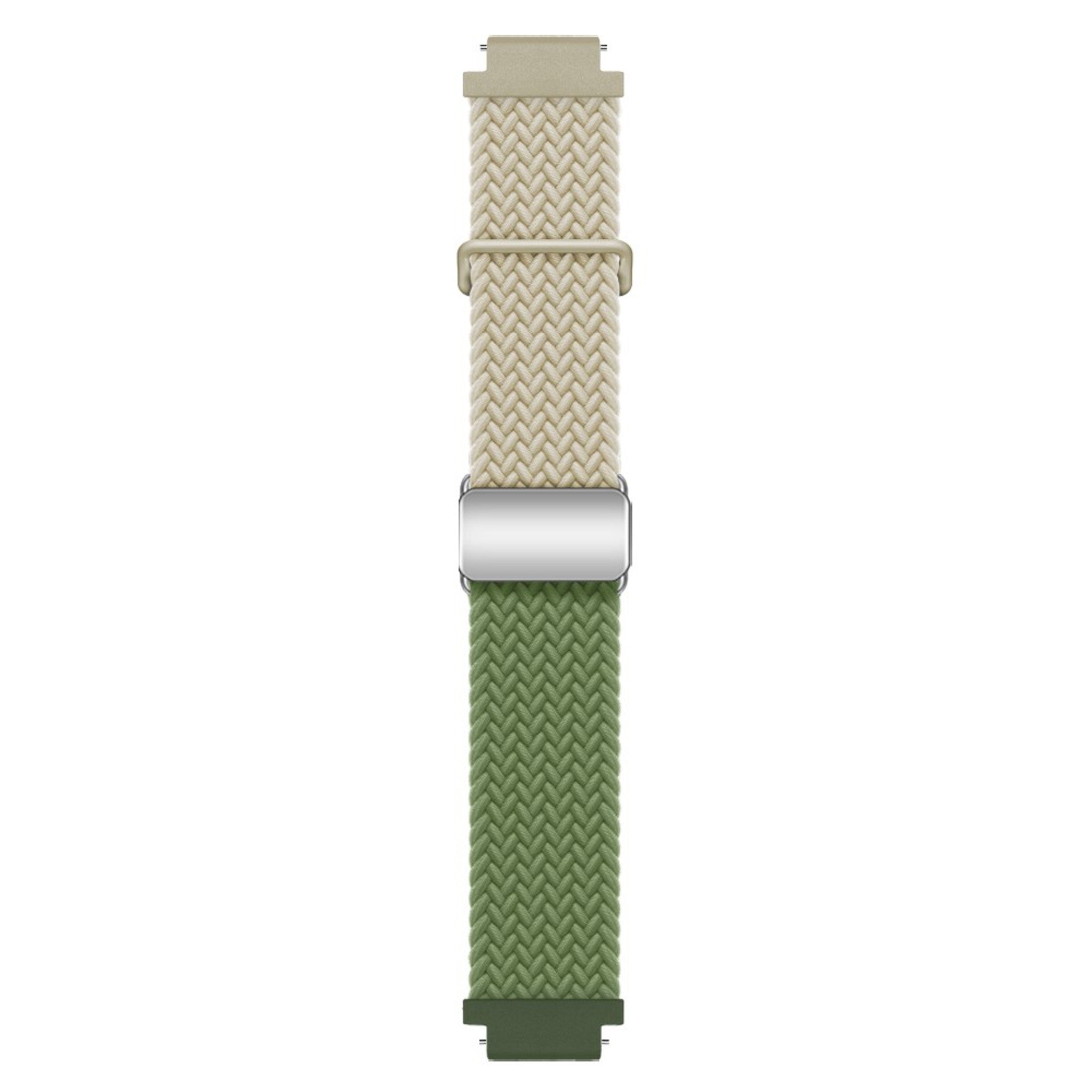 Universal 18mm EIDERWOOD Woven Urrem - Beige / Grøn
