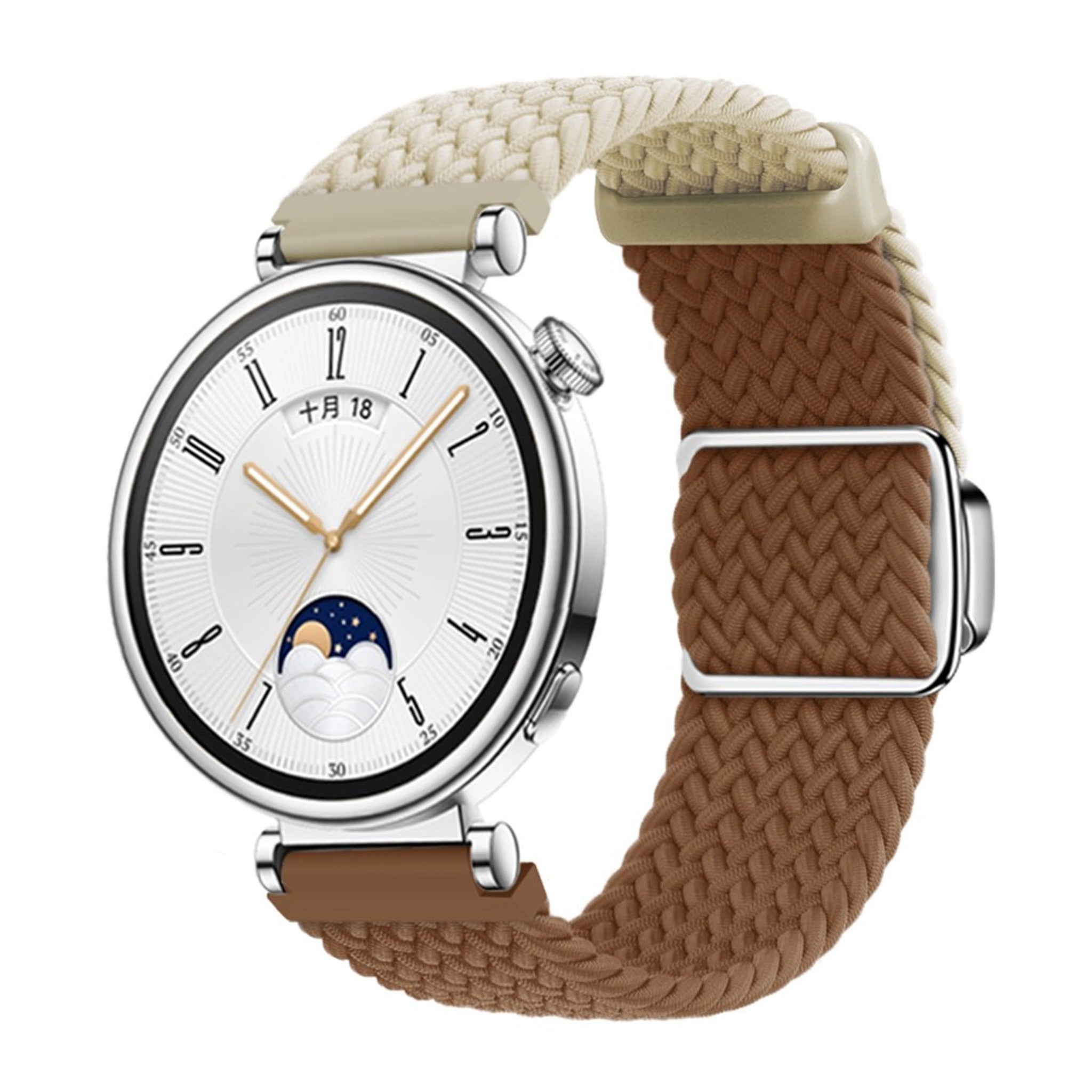 Universal 18mm EIDERWOOD Woven Urrem - Beige / Brun