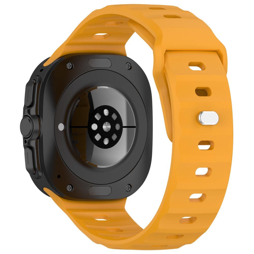 EIDERWOOD Samsung Galaxy Watch Ultra (47mm) Silikone Rem m. Spænde - Orange