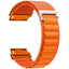 Universal Garmin 22mm QuickFit EIDERWOOD Nylon Rem - Orange