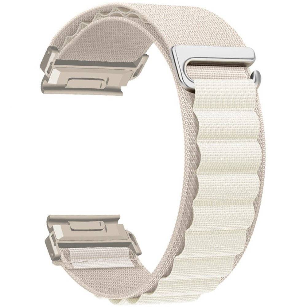 Universal Garmin 22mm QuickFit EIDERWOOD Nylon Rem - Hvid