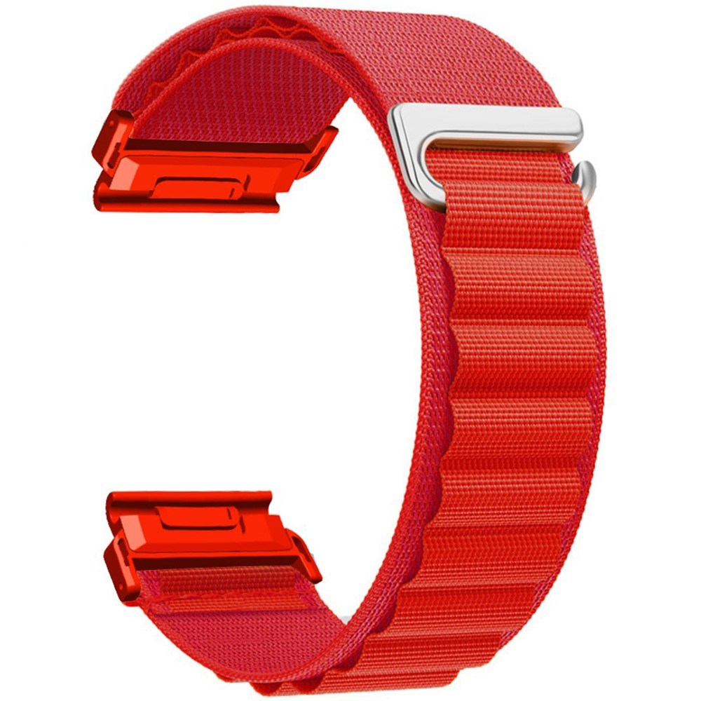 Universal Garmin 22mm QuickFit EIDERWOOD Nylon Rem - Rød