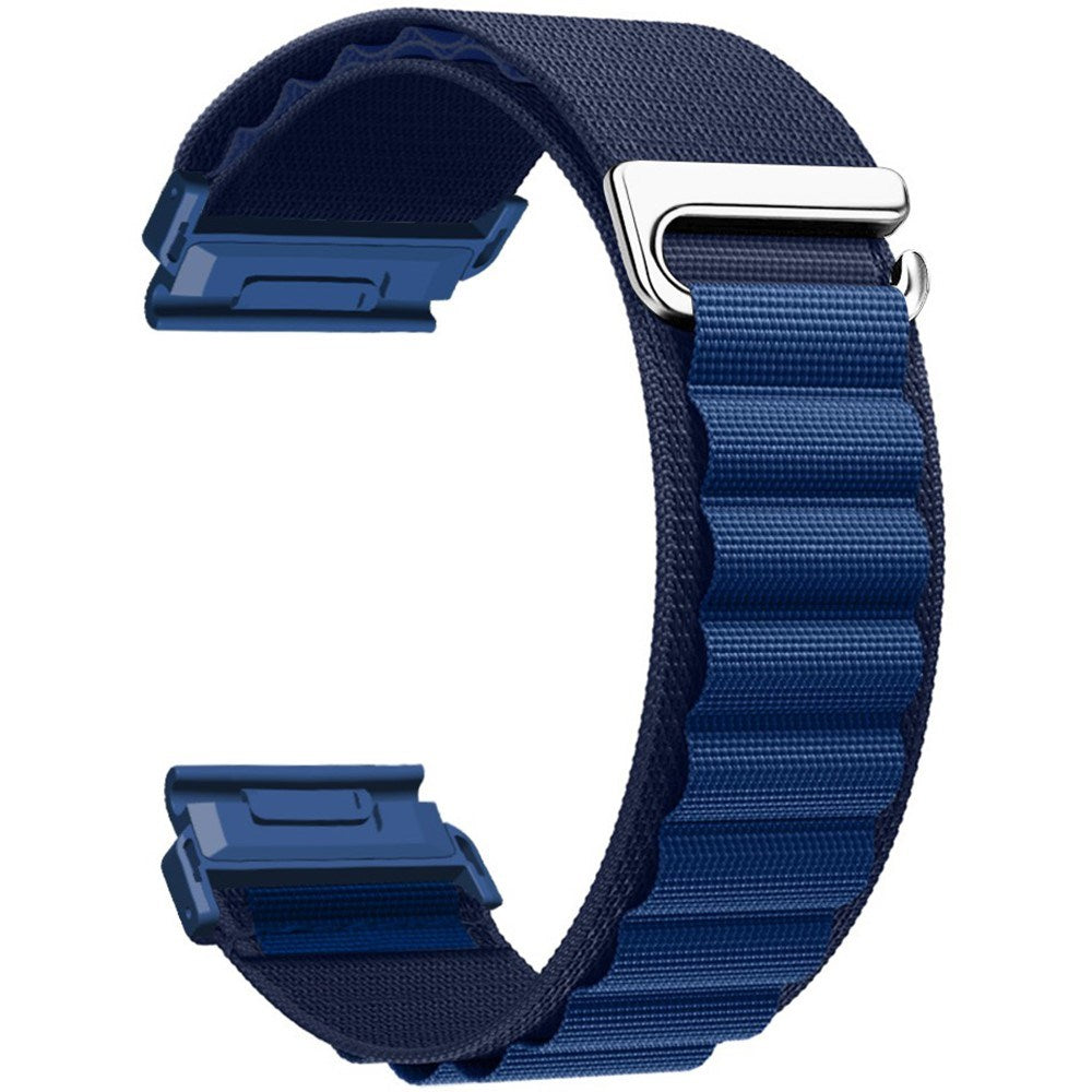 Universal Garmin 22mm QuickFit EIDERWOOD Nylon Rem - Blå