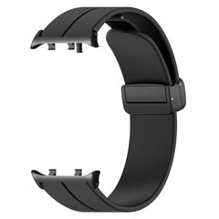 Huawei Watch D2 (48mm) EIDERWOOD Magnetisk Silikone Rem - Sort