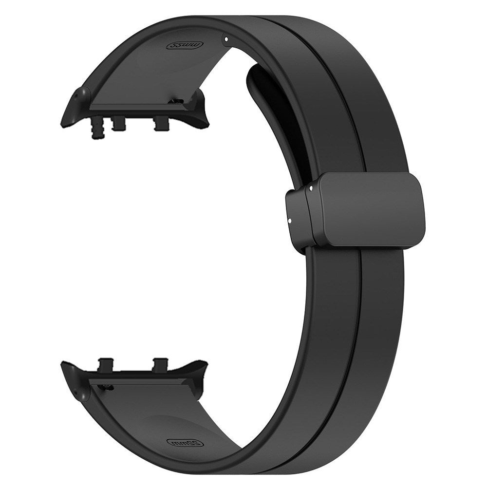Huawei Watch D2 (48mm) EIDERWOOD Magnetisk Silikone Rem - Sort