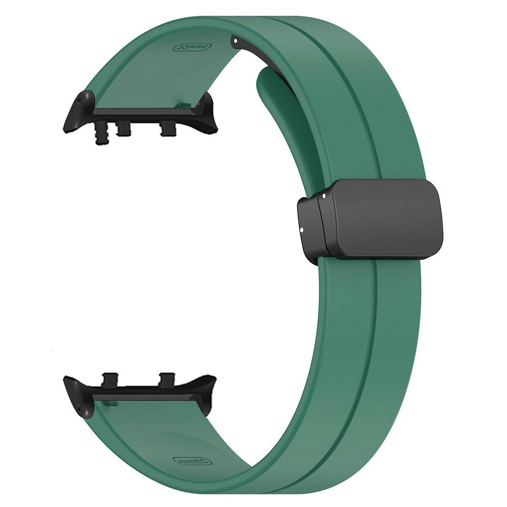 Huawei Watch D2 (48mm) EIDERWOOD Magnetisk Silikone Rem - Grøn