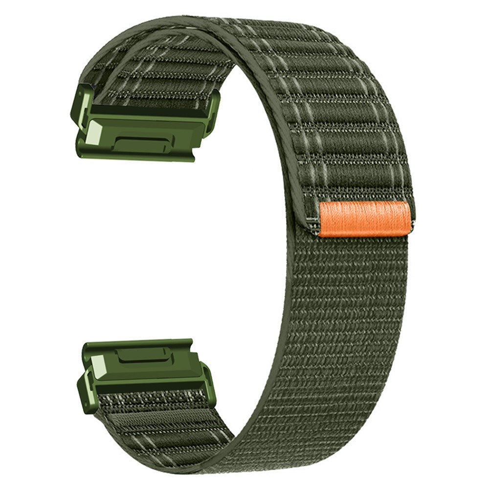 Universal Garmin 22mm QuickFit EIDERWOOD Nylon Loop Urrem - Grøn