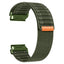 Universal Garmin 22mm QuickFit EIDERWOOD Nylon Loop Urrem - Grøn