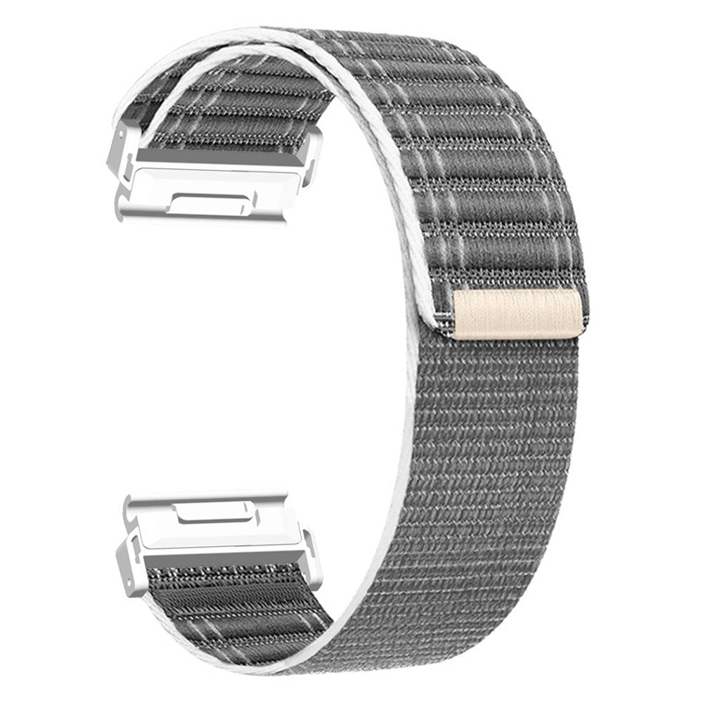 Universal Garmin 22mm QuickFit EIDERWOOD Nylon Loop Urrem - Grå