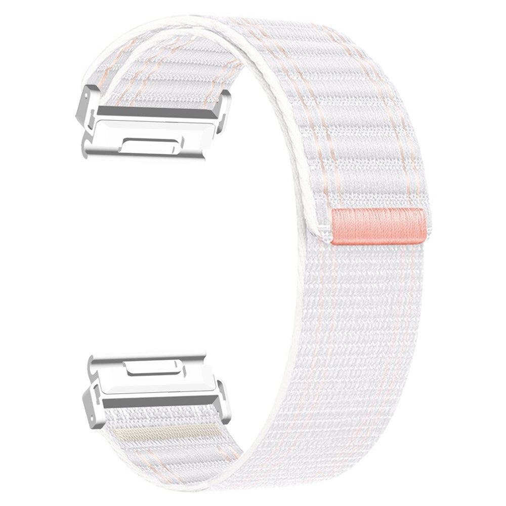 Universal Garmin 22mm QuickFit EIDERWOOD Nylon Loop Urrem - Hvid