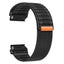 Universal Garmin 22mm QuickFit EIDERWOOD Nylon Loop Urrem - Sort