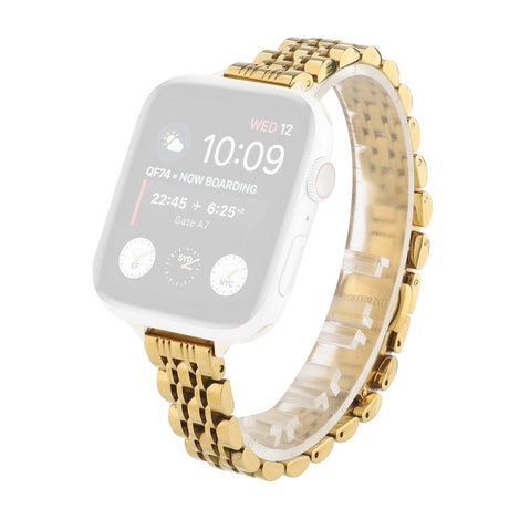 Apple Watch (38/40/SE/41/42mm) Rustfri Stål Rem - Guld