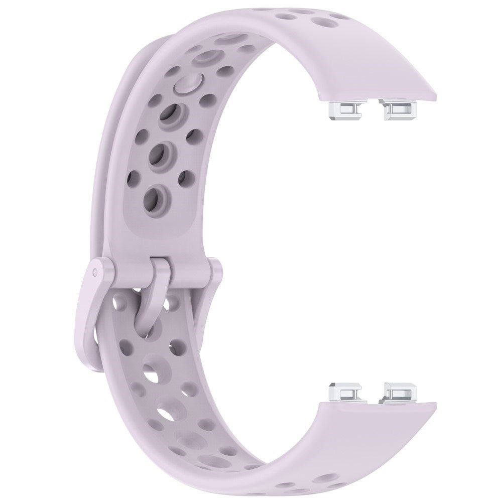 Huawei Band 10 / 9 / 8 EIDERWOOD Silikone Rem - Lilla