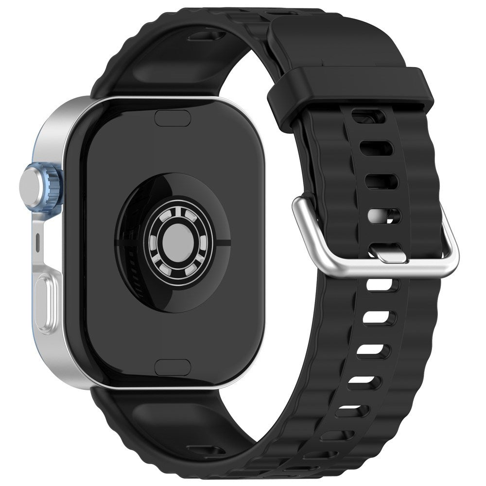 Huawei Watch Fit 5 Pro / 5 / 4 Pro / 4 / 3 EIDERWOOD Silikone Rem - Sort