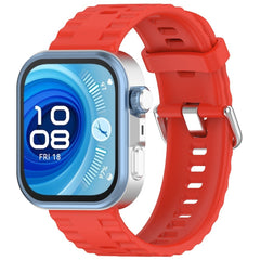 Huawei Watch Fit 5 Pro / 5 / 4 Pro / 4 / 3 EIDERWOOD Silikone Rem - Rød