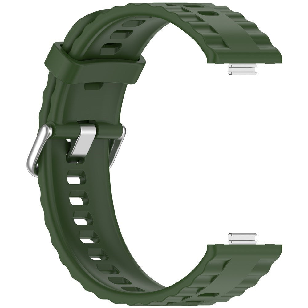 Huawei Watch Fit 5 Pro / 5 / 4 Pro / 4 / 3 EIDERWOOD Silikone Rem - Grøn