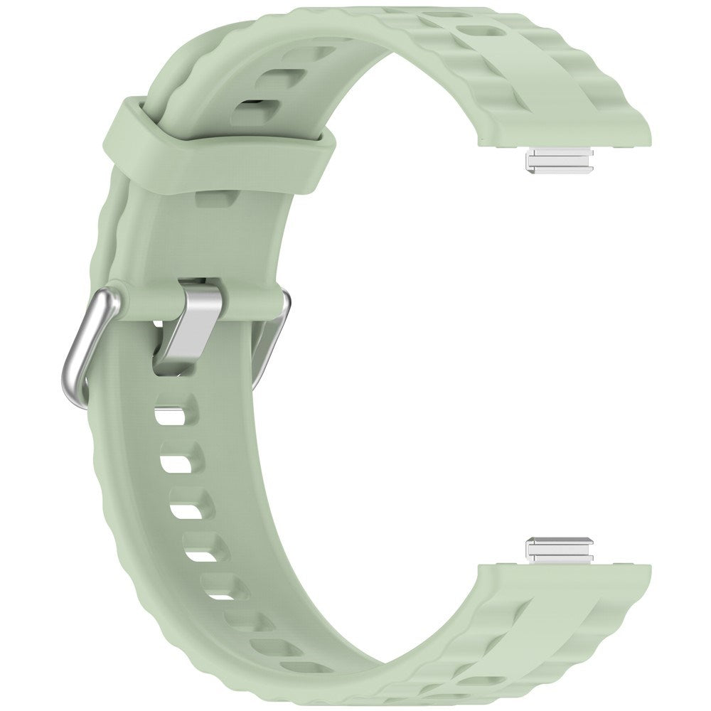Huawei Watch Fit 5 Pro / 5 / 4 Pro / 4 / 3 EIDERWOOD Silikone Rem - Lysegrøn