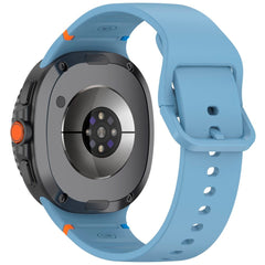 EIDERWOOD Samsung Galaxy Watch 8 / 8 Classic (40 / 44 / 46mm) Silikone Rem m. Sylinje - Blue