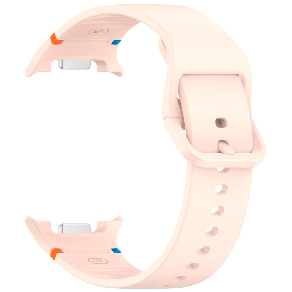 EIDERWOOD Samsung Galaxy Watch 8 / 8 Classic (40 / 44 / 46mm) Silikone Rem m. Sylinje - Pink