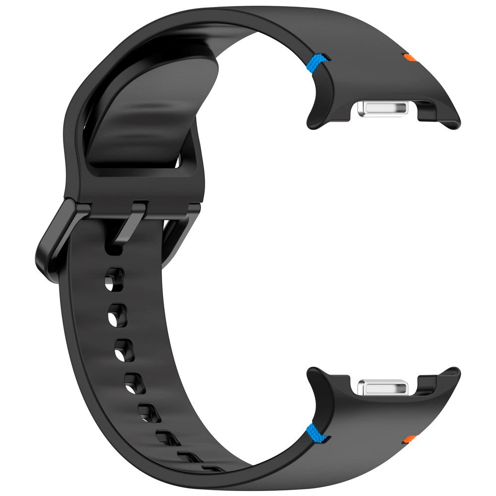 EIDERWOOD Samsung Galaxy Watch 8 / 8 Classic (40 / 44 / 46mm) Silikone Rem m. Sylinje - Black