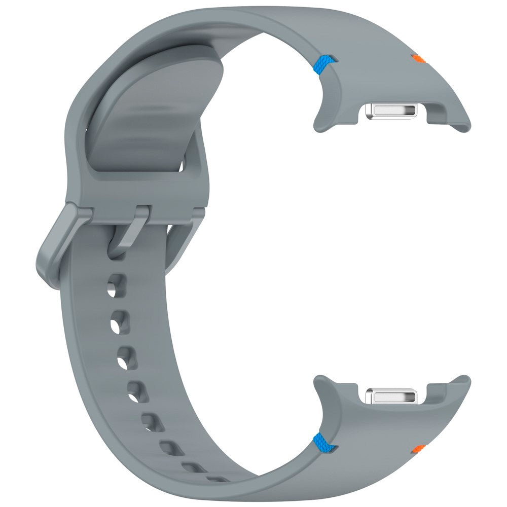 EIDERWOOD Samsung Galaxy Watch 8 / 8 Classic (40 / 44 / 46mm) Silikone Rem m. Sylinje - Grey