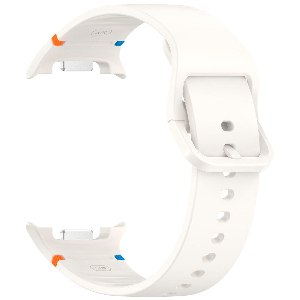 EIDERWOOD Samsung Galaxy Watch 8 / 8 Classic (40 / 44 / 46mm) Silikone Rem m. Sylinje - Starlight