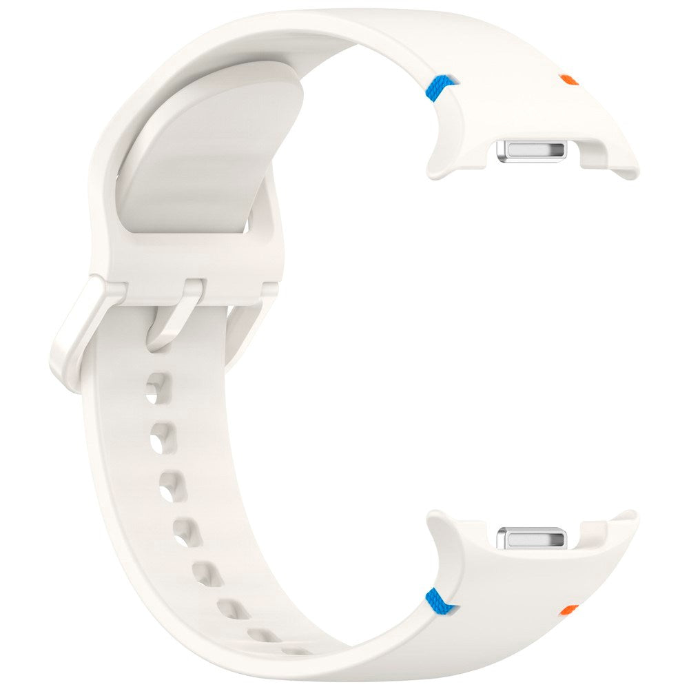 EIDERWOOD Samsung Galaxy Watch 8 / 8 Classic (40 / 44 / 46mm) Silikone Rem m. Sylinje - Starlight