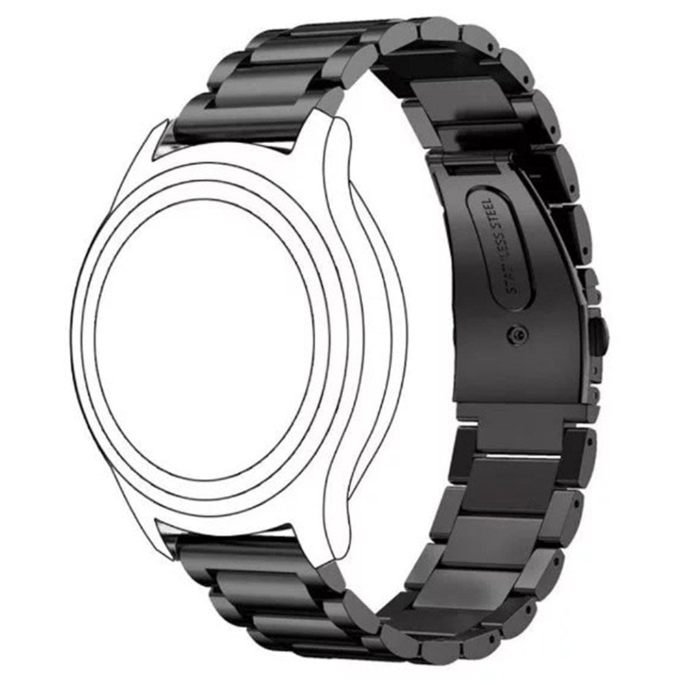 Huawei GT 4 / 5 (41mm) / 5 Pro (42mm) EIDERWOOD Metal Urrem - Sort