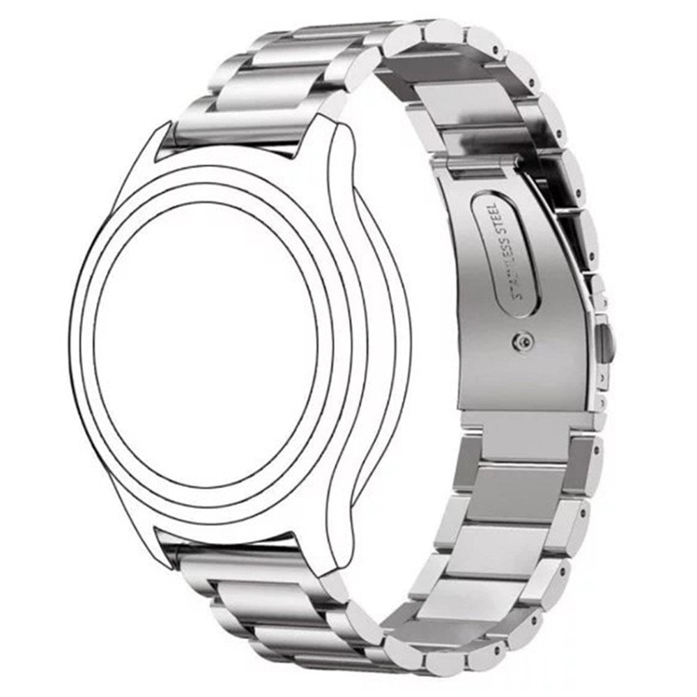 Huawei GT 4 / 5 (41mm) / 5 Pro (42mm) EIDERWOOD Metal Urrem - Sølv