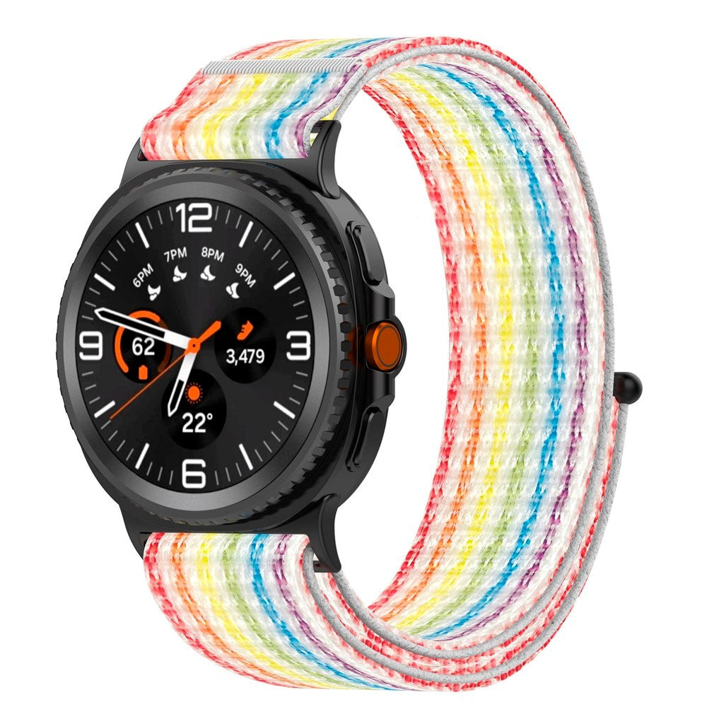 EIDERWOOD Samsung Galaxy Watch 8 / 8 Classic (40 / 44 / 46mm) Nylon Rem - Multifarvet