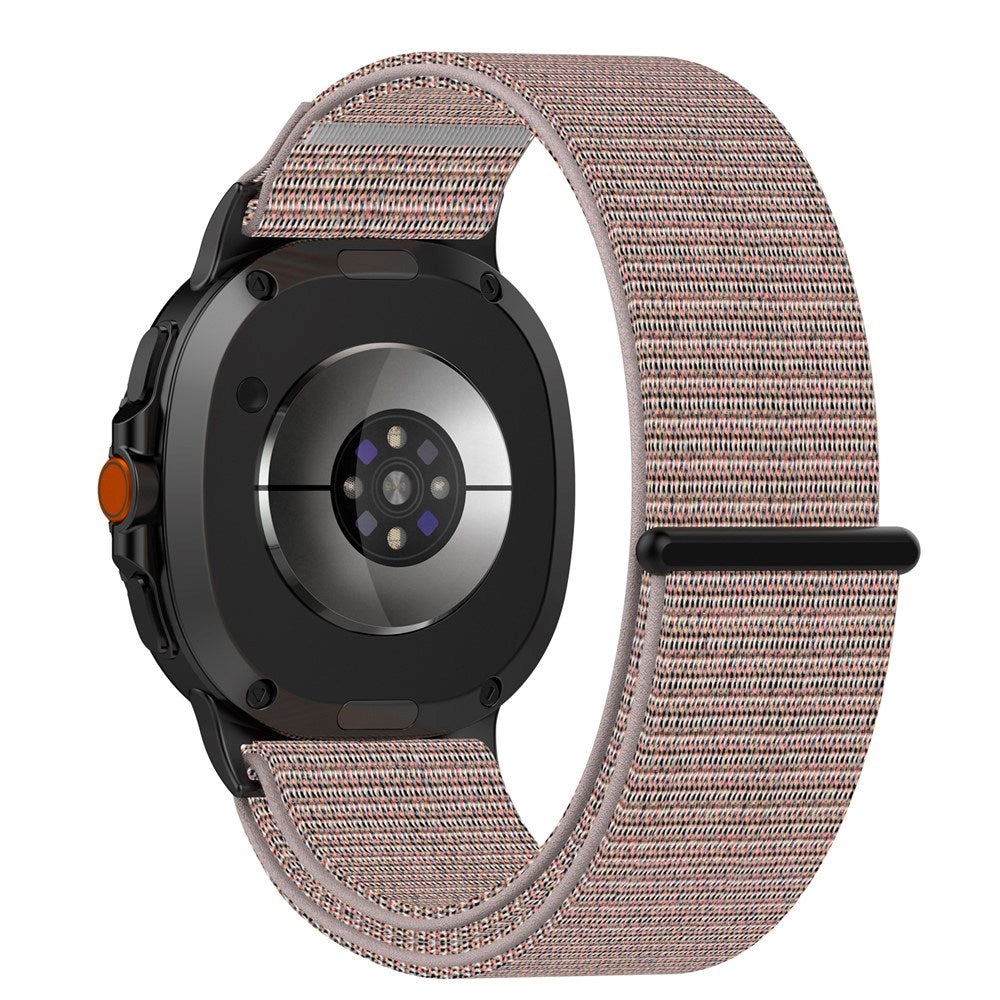 EIDERWOOD Samsung Galaxy Watch 8 / 8 Classic (40 / 44 / 46mm) Nylon Rem - Lyserød