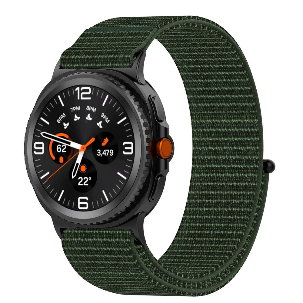 EIDERWOOD Samsung Galaxy Watch 8 / 8 Classic (40 / 44 / 46mm) Nylon Rem - Grøn
