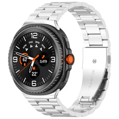 EIDERWOOD Samsung Galaxy Watch 8 / 8 Classic (40 / 44 / 46mm) Rustfri Stål Rem - Sølv