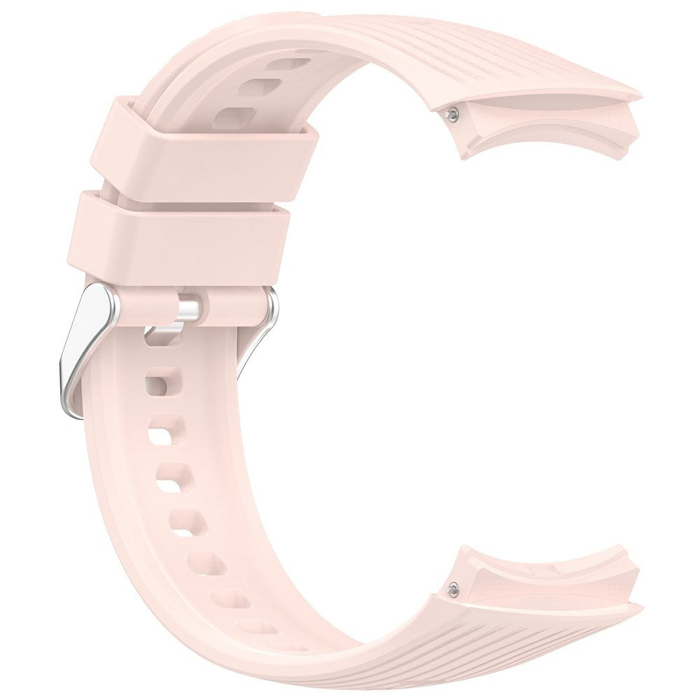 Huawei Watch 5 (42mm) EIDERWOOD Silikone Rem - Lyserød