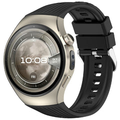 Huawei Watch 5 (46mm) EIDERWOOD Silikone Rem - Sort