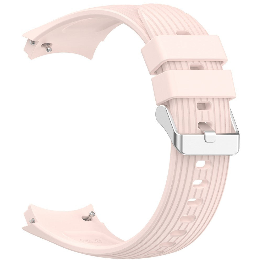 Huawei Watch 5 (46mm) EIDERWOOD Silikone Rem - Lyserød