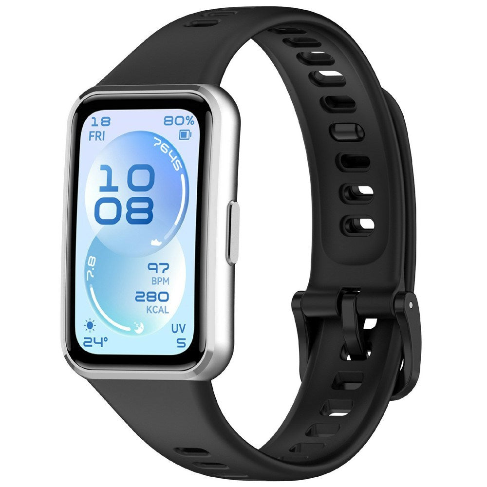 Huawei Band 11 / 11 Pro EIDERWOOD Silikonerem - Sort