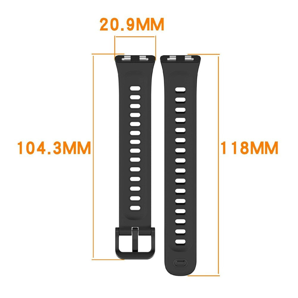 Huawei Band 11 / 11 Pro EIDERWOOD Silikonerem - Lysegrøn