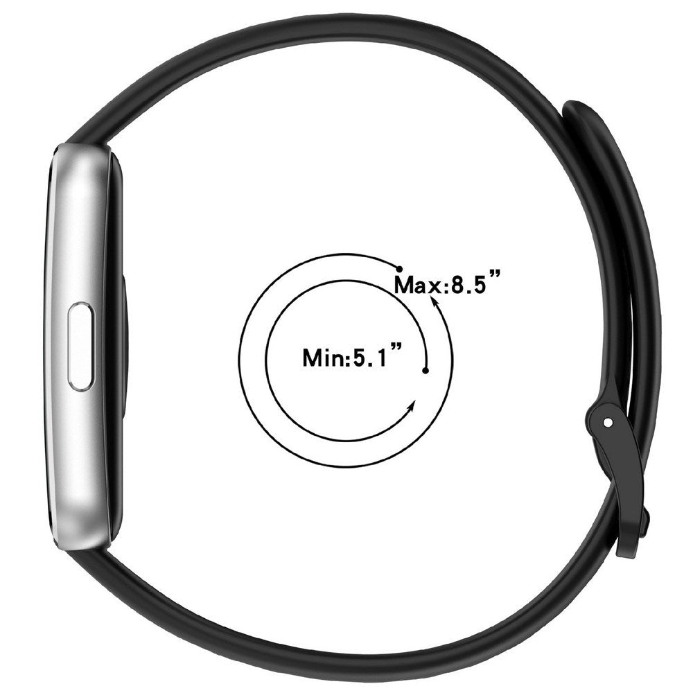 Huawei Band 11 / 11 Pro EIDERWOOD Silikonerem - Lyseblå