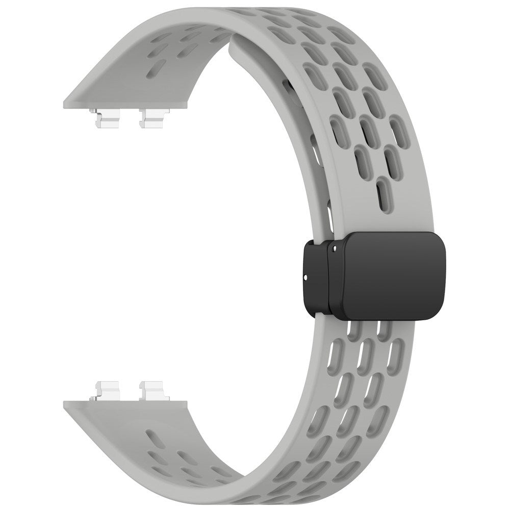 Huawei Band 11 / 11 Pro EIDERWOOD Hullet Silikone Urrem - Grå