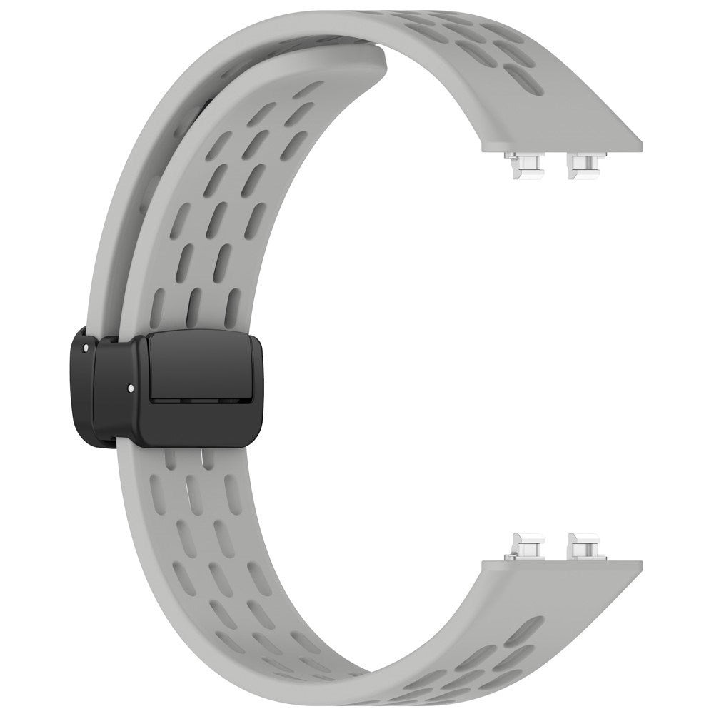 Huawei Band 11 / 11 Pro EIDERWOOD Hullet Silikone Urrem - Grå