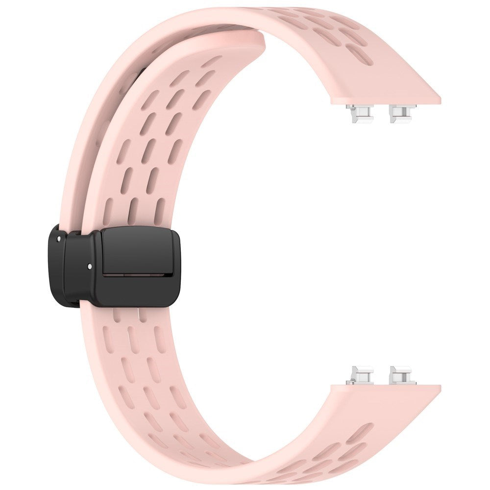 Huawei Band 11 / 11 Pro EIDERWOOD Hullet Silikone Urrem - Lyserød