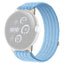 Google Pixel Watch 4 / 3 / 2 / 1 (41mm) EIDERWOOD Nylon Urrem - Lyseblå