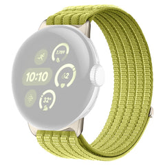 Google Pixel Watch 4 / 3 (45mm) EIDERWOOD Nylon Urrem - Grøn