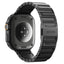Apple Watch (42/44/SE/45/46/49mm) Aulumu C01 Titanium Rem - Sort
