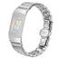 Fitbit Charge 6 / 5 EIDERWOOD Metal Urrem - Sølv